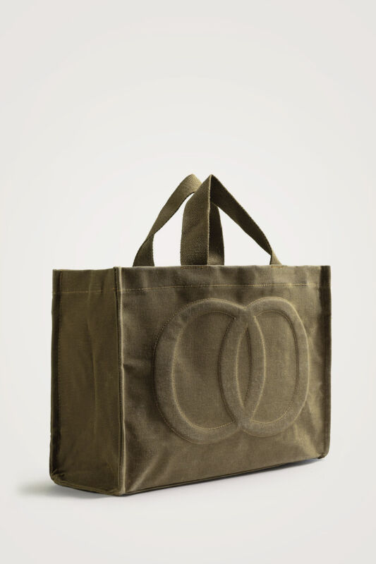 Minimal Noor Camel Kanvas Çanta - 2