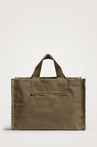 Minimal Noor Camel Kanvas Çanta - 6