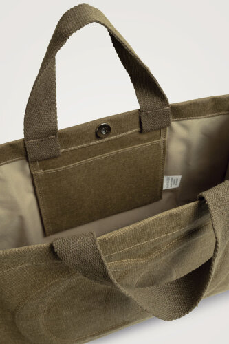 Minimal Noor Camel Kanvas Çanta - 9