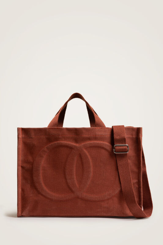 Minimal Noor Kiremit Kanvas Çanta - 4