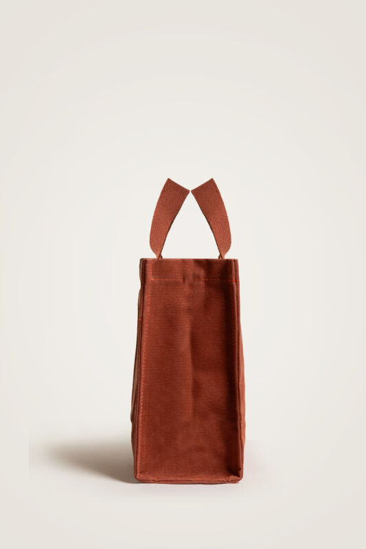 Minimal Noor Kiremit Kanvas Çanta - 6