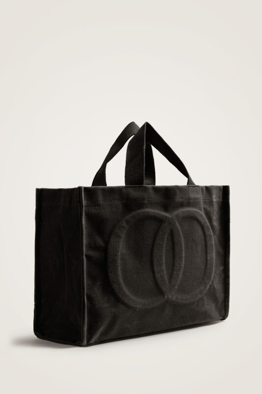 Minimal Noor Siyah Kanvas Çanta - 1