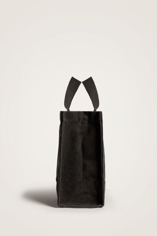 Minimal Noor Siyah Kanvas Çanta - 3