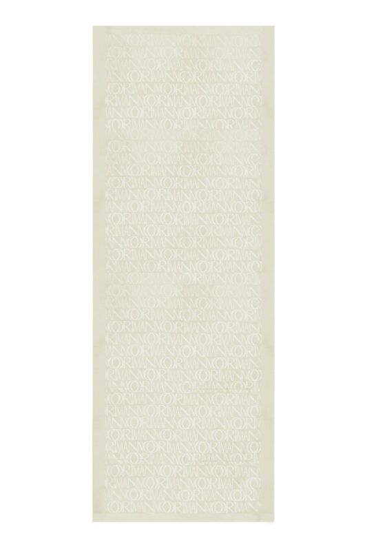 Monogram Bone Shiny Jacquard Shawl - 1