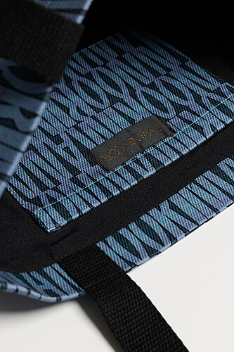 Monogram Indigo Cotton Bag - 2