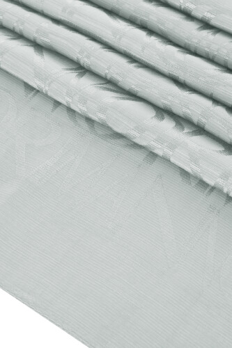 Monogram Silver Shiny Jacquard Shawl - 1