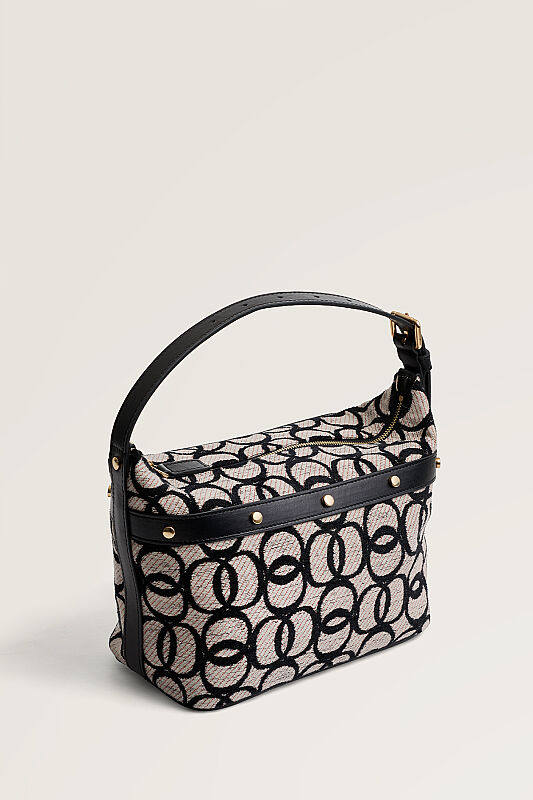 Monogram Woven Beige Box Bag - 2