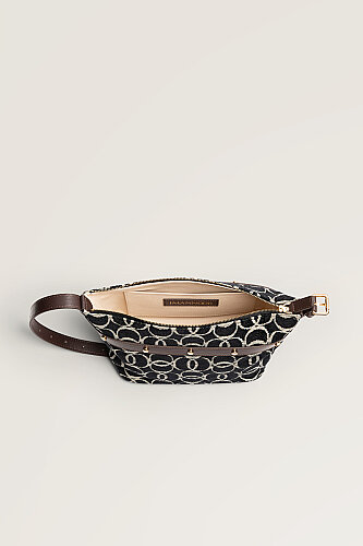 Monogram Woven Black Box Bag - 3