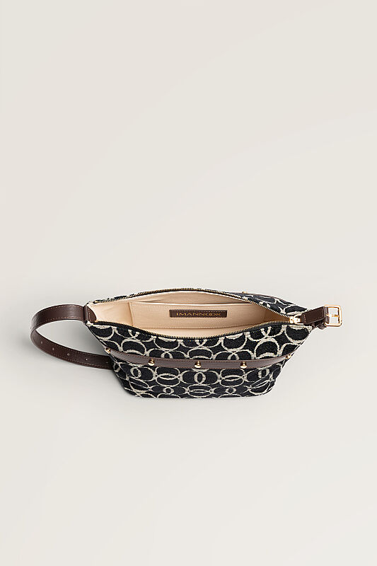 Monogram Woven Black Box Bag - 3