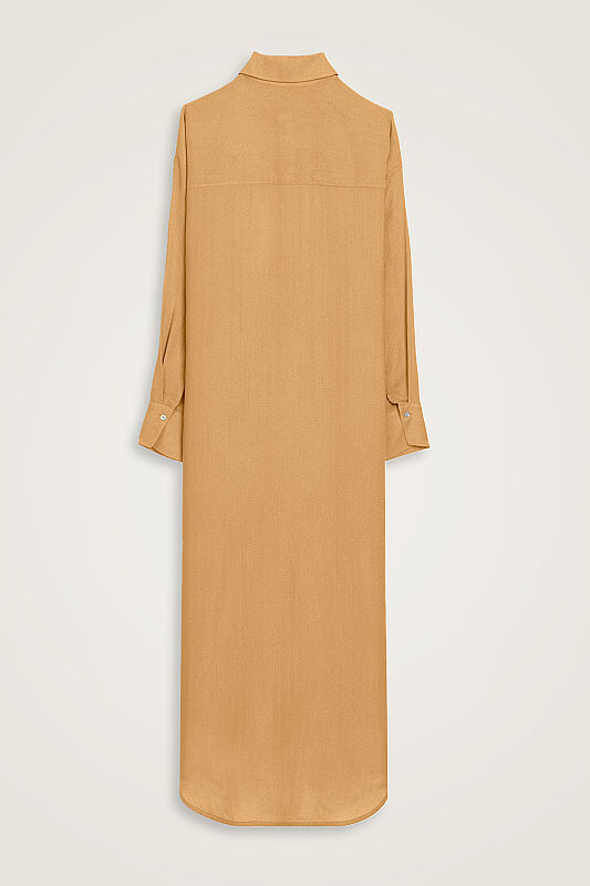 Mustard Naia Shirt Dress - 3