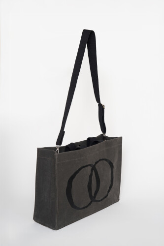 Noor Canvas Bag Black - 4