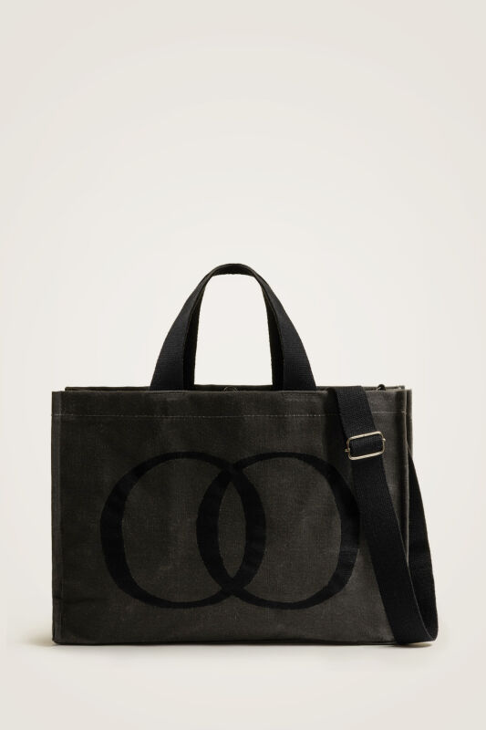 Noor Canvas Bag Black - 2