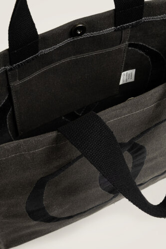 Noor Canvas Bag Black - 5