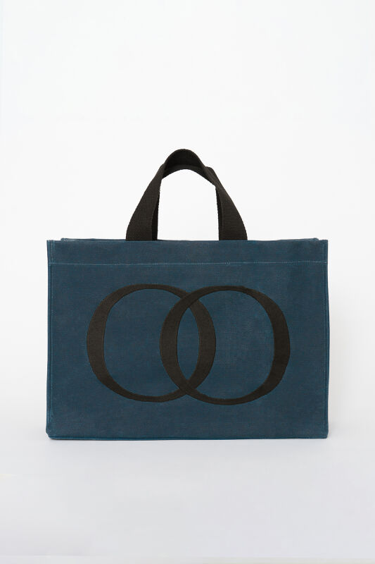 Noor Canvas Bag Denim Color - 2