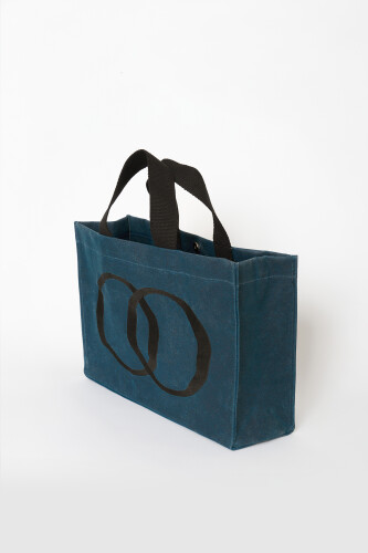 Noor Canvas Bag Denim Color - 3