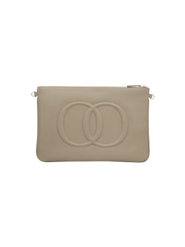 Noor Mink Leather Clutch Bag - 5