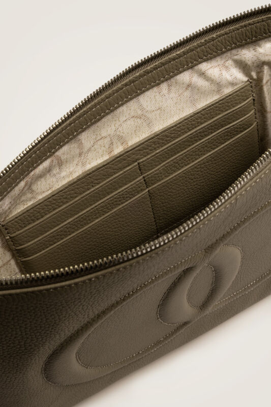 Noor Mink Leather Clutch Bag - 3