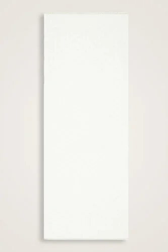 Noor Petek Beyaz Jakarlı İpek Şal 70x200 - Imannoor (2)