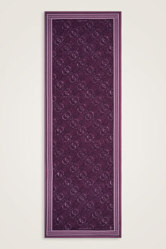 Noor Rain Lilac Cotton Floss Scarf - 2