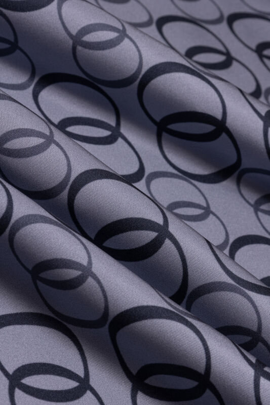 Noor Road 2 Indigo Silk Scarf - 4