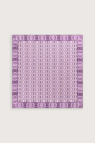 Noor Road 2 Lilac Silk Scarf - 2