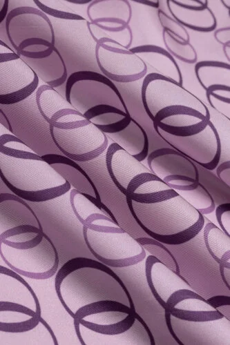 Noor Road 2 Lilac Silk Scarf - 4