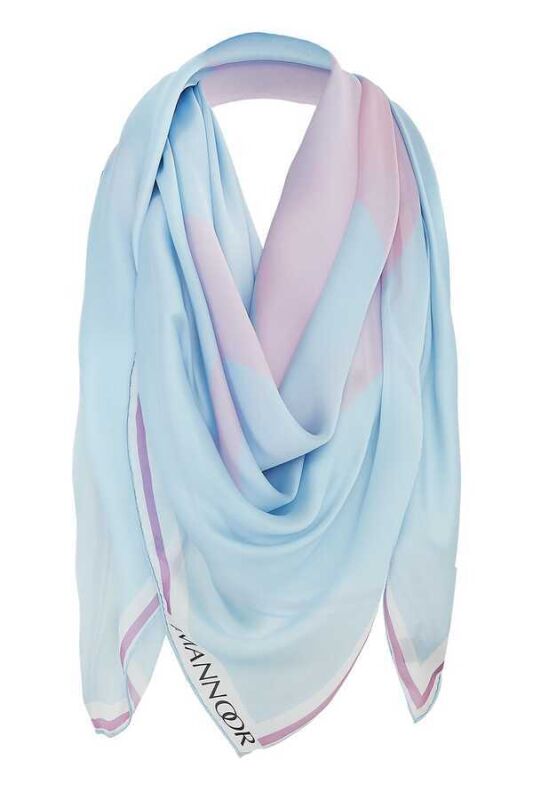 Noor Scarf Blue - 5