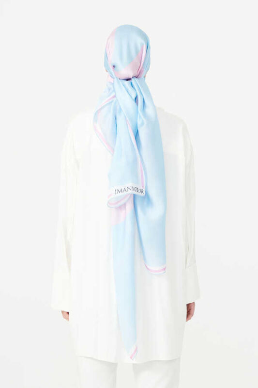 Noor Scarf Blue - 6