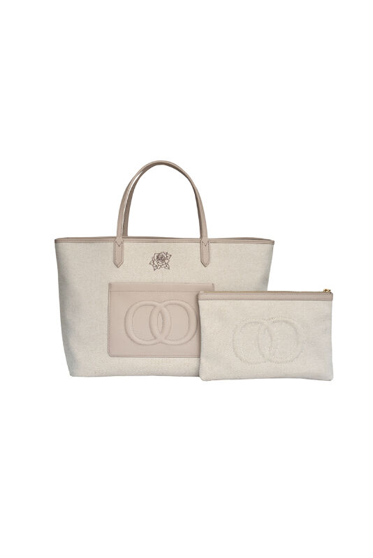 Noor Shopping Bag Beige - 1