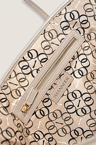 Noor Shopping Bag Beige - 4