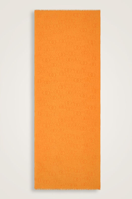 Noor Silk Jacquard Shawl Gold - 2