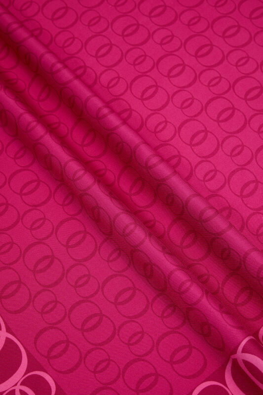 Noor Way Silk Scarf Fuchsia - 4