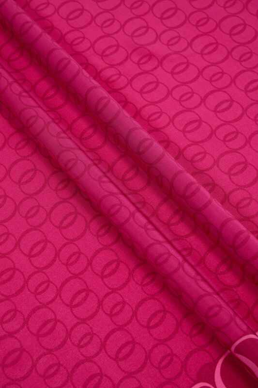 Noor Way Silk Shawl Fuchsia - 4