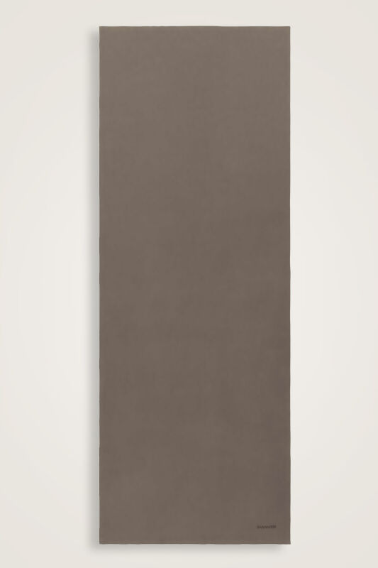 Nude Colorway Combed Cotton Shawl Dark Grey - 2