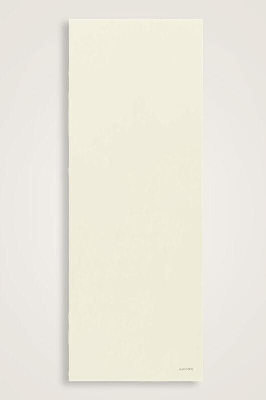 Nude Colorway Combed Cotton Shawl Off White - 2