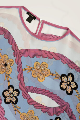 Örgü Beyaz Krep İpek Kaftan - Imannoor (3)