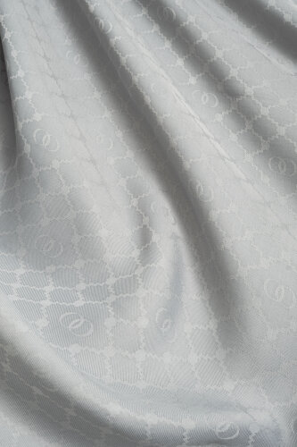 Pencere Kafes Gri Ramy Jakar Şal 70x210 - Imannoor (2)