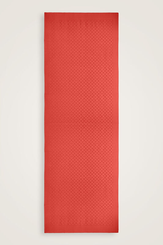 Pencere Kafes Nar Çiçeği Ramy Jakar Şal 70x210 - 1