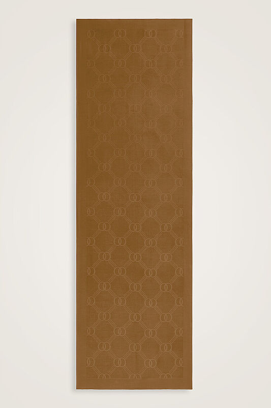 Petek Logo Haki Naia Air Jakar Şal 70x210 - 1