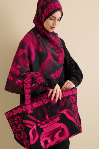 Pots Pomegranate Red Summer Bag - Imannoor (3)