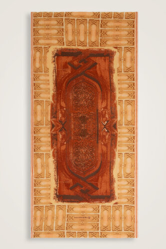 Pulpit Tan Wool Shawl 