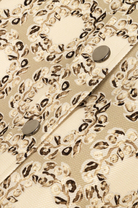 Rings Beige Cotton Jacket - 6