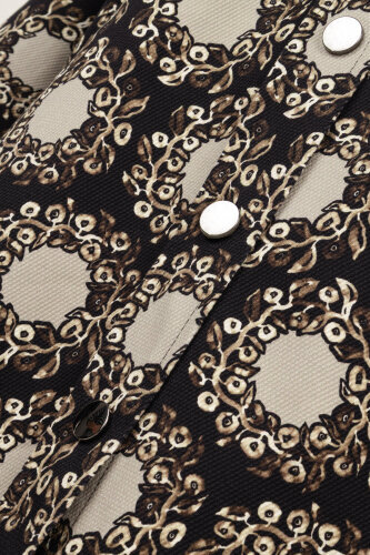 Rings Black Cotton Jacket - 6