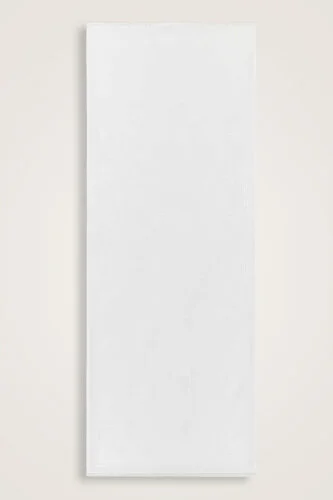 Rising Sun Cotton Silk Shawl White - 2