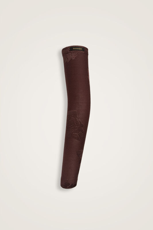 Rose Jacquard Brown Supreme Arm Sleeve - 2