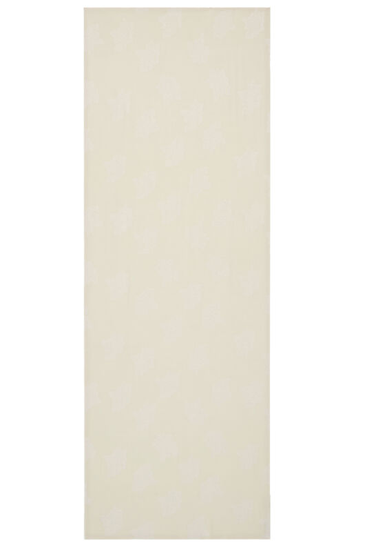 Rose Jacquard Cream Supreme Shawl - 2