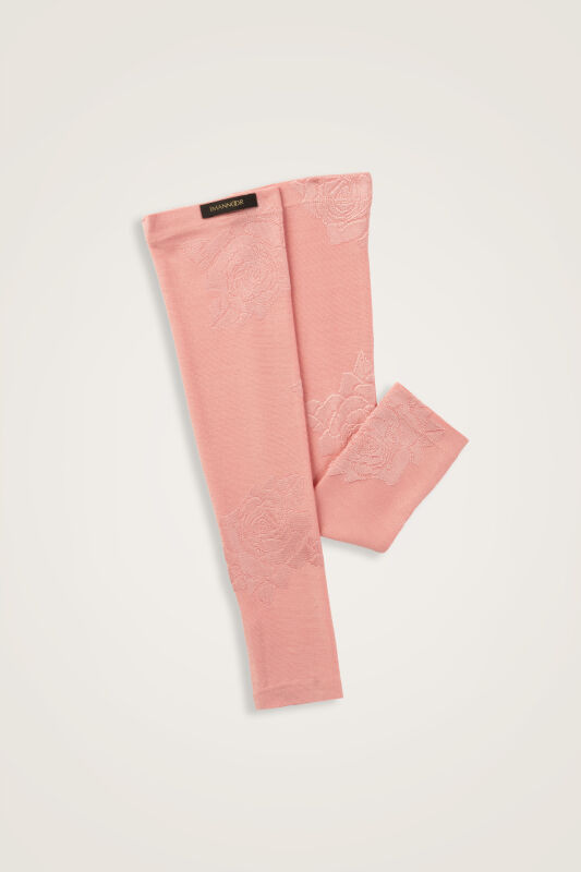 Rose Jacquard Dark Pink Supreme Arm Sleeve - 1