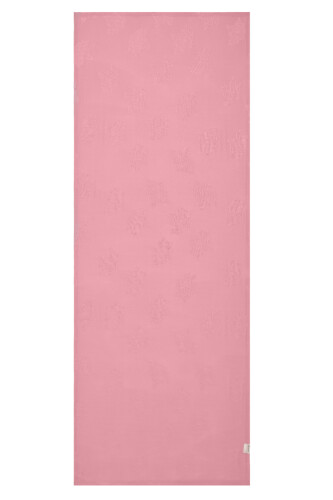 Rose Jacquard Dark Pink Supreme Shawl - 2