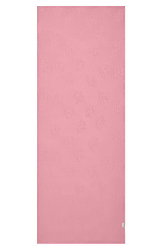 Rose Jacquard Dark Pink Supreme Shawl - 2