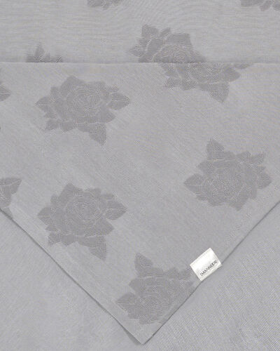 Rose Jacquard Gray Supreme Shawl - 4